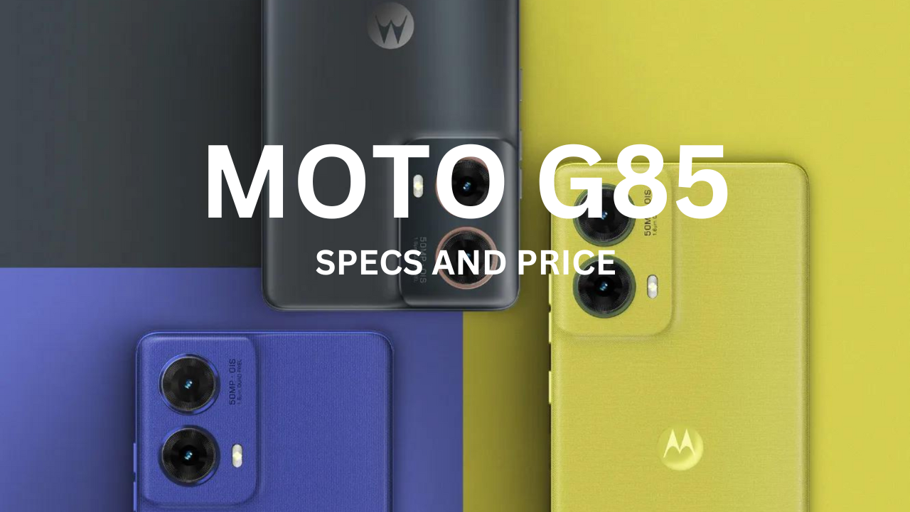 Moto G85 Specification and Price