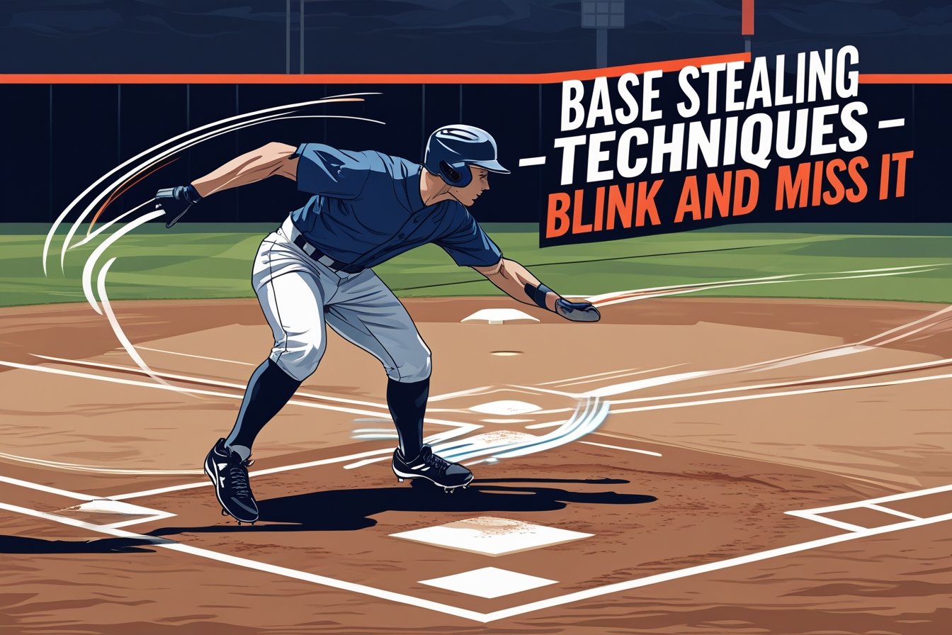 Base Stealing Techniques | Blink and Miss It